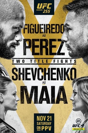 UFC 255 Figueiredo vs Perez - Movie Poster (thumbnail)