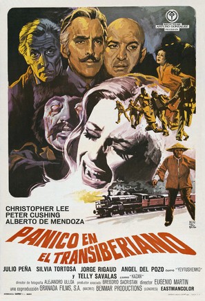 P&aacute;nico en el Transiberiano - Spanish Movie Poster (thumbnail)