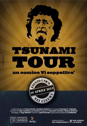 Tsunami tour - Italian Movie Poster (thumbnail)