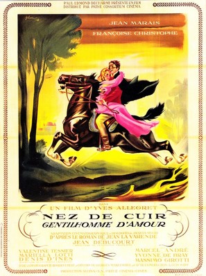 Nez de cuir - French Movie Poster (thumbnail)