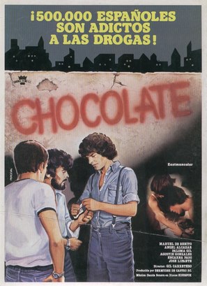 Chocolate - Spanish Movie Poster (thumbnail)