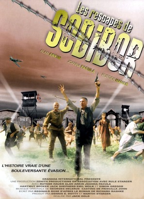 Escape From Sobibor - French DVD movie cover (thumbnail)