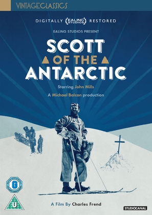 Scott of the Antarctic - British DVD movie cover (thumbnail)