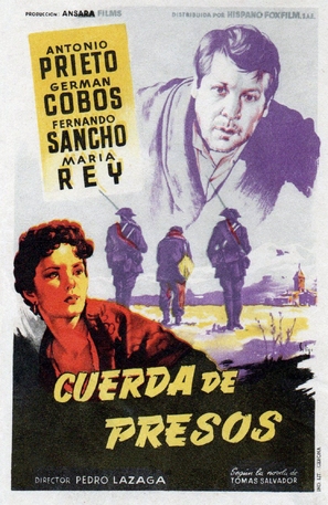 Cuerda de presos - Spanish Movie Poster (thumbnail)