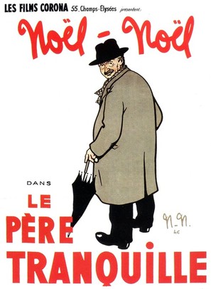 Le p&egrave;re tranquille - French Movie Poster (thumbnail)