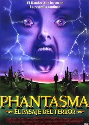 Phantasm III: Lord of the Dead - Spanish Movie Poster (thumbnail)