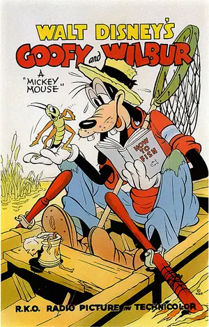 Goofy and Wilbur Poster