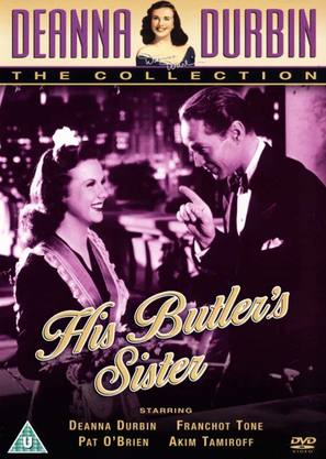 His Butler&#039;s Sister - British DVD movie cover (thumbnail)