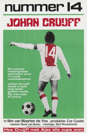 Nummer 14 Johan Cruijff - Dutch Movie Poster (thumbnail)