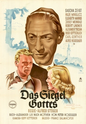 Das Siegel Gottes - German Movie Poster (thumbnail)