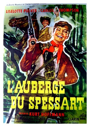 Das Wirtshaus im Spessart - French Movie Poster (thumbnail)