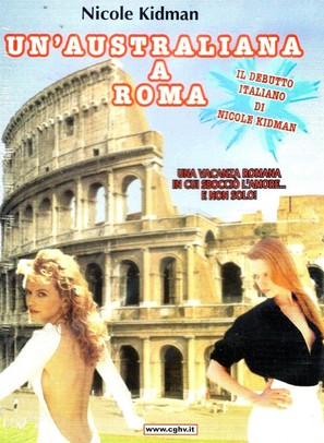 Un&#039;australiana a Roma - Italian DVD movie cover (thumbnail)