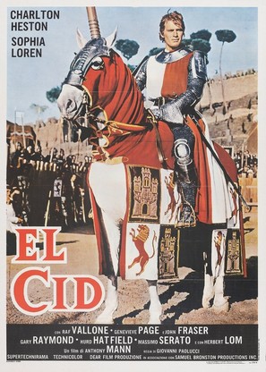 El Cid - Italian Movie Poster (thumbnail)