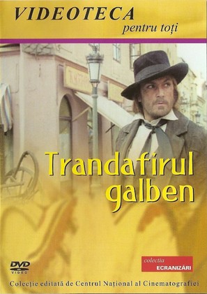 Trandafirul galben - Romanian DVD movie cover (thumbnail)
