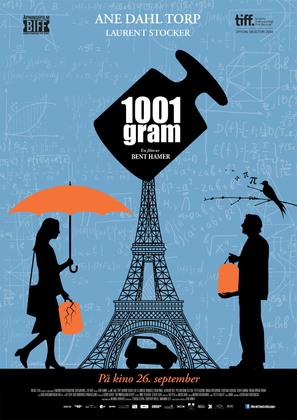 1001 Gram - Norwegian Movie Poster (thumbnail)