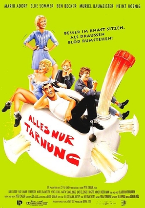 Alles nur Tarnung - German Movie Poster (thumbnail)