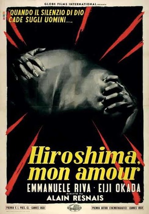 Hiroshima mon amour - Italian Movie Poster (thumbnail)