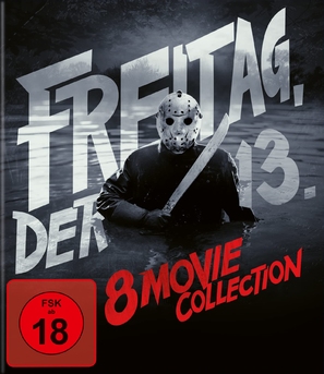 Friday the 13th - German Blu-Ray movie cover (thumbnail)