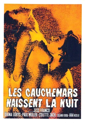 Les cauchemars naissent la nuit - French Movie Poster (thumbnail)