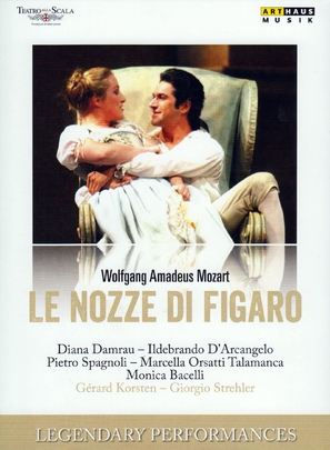 Le nozze di Figaro - Italian DVD movie cover (thumbnail)