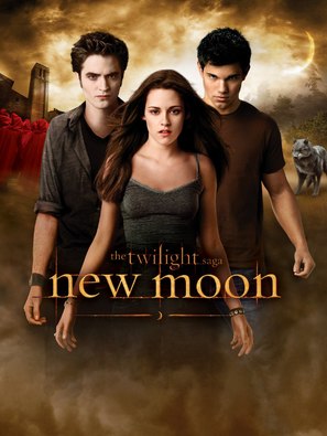 The Twilight Saga: New Moon - DVD movie cover (thumbnail)