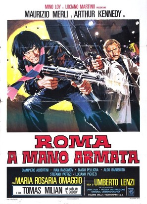 Roma a mano armata - Italian Movie Poster (thumbnail)