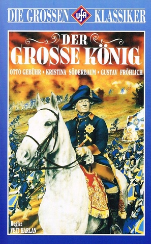 Frederik de Grote - German VHS movie cover (thumbnail)