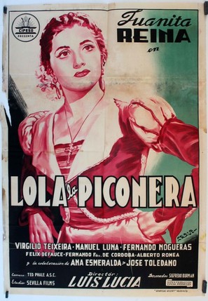 Lola, la piconera - Spanish Movie Poster (thumbnail)