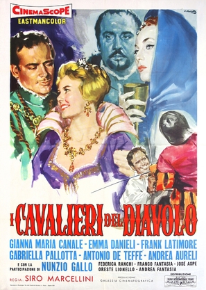 I cavalieri del diavolo - Italian Movie Poster (thumbnail)