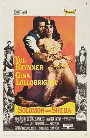 Solomon and Sheba - Theatrical movie poster (thumbnail)