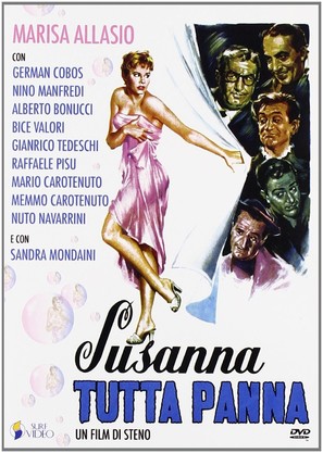 Susanna tutta panna - Italian DVD movie cover (thumbnail)
