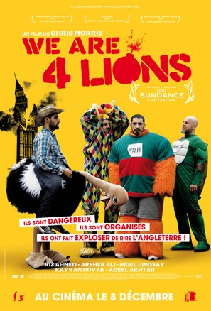 Four Lions - French Movie Poster (thumbnail)