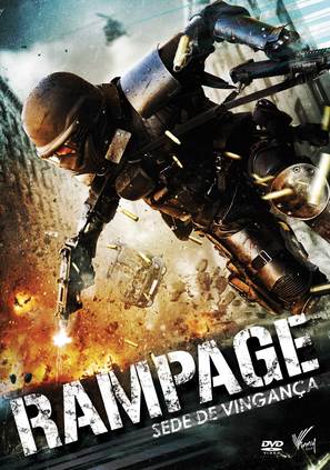 Rampage - Brazilian DVD movie cover (thumbnail)