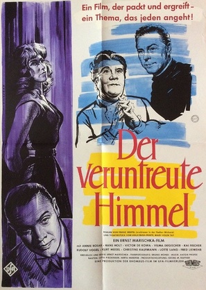 Der veruntreute Himmel - German Movie Poster (thumbnail)