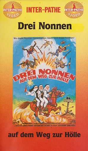 Pi&ugrave; forte sorelle - German VHS movie cover (thumbnail)