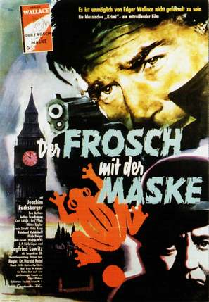 Der Frosch mit der Maske - German Movie Poster (thumbnail)