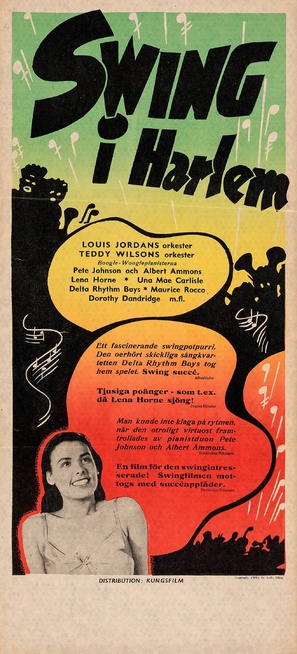 Swingtime Jamboree - Swedish Movie Poster (thumbnail)