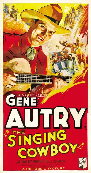 The Singing Cowboy - Movie Poster (thumbnail)