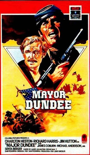 Major Dundee - Spanish Movie Cover (thumbnail)