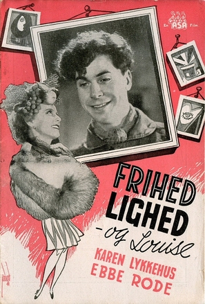 Frihed, lighed og Louise - Danish Movie Poster (thumbnail)
