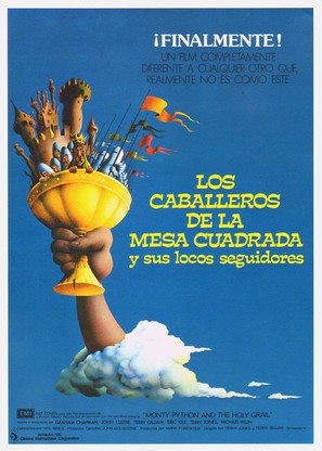 Monty Python and the Holy Grail - Spanish Movie Poster (thumbnail)
