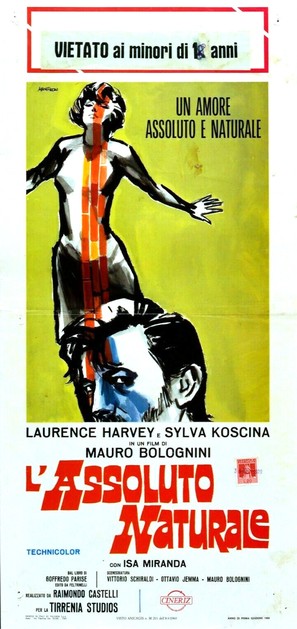 L&#039;assoluto naturale - Italian Movie Poster (thumbnail)