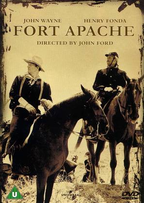 Fort Apache - British DVD movie cover (thumbnail)