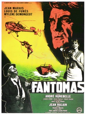 Fant&ocirc;mas - French Movie Poster (thumbnail)