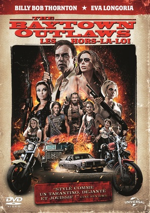 The Baytown Outlaws - Canadian DVD movie cover (thumbnail)