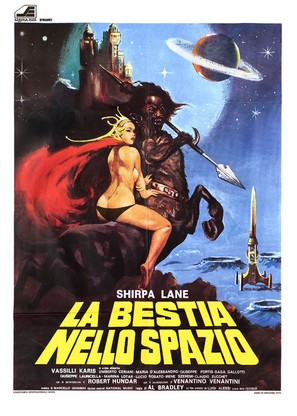 La bestia nello spazio - Italian Movie Poster (thumbnail)
