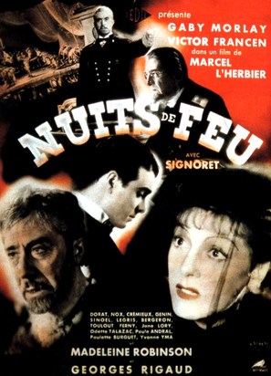 Nuits de feu - French Movie Poster (thumbnail)