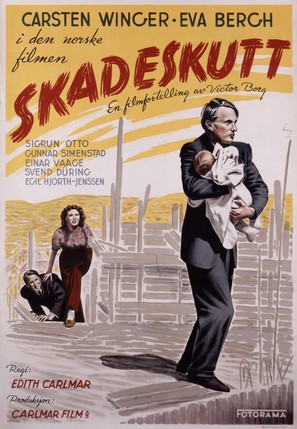 Skadeskutt - Norwegian Movie Poster (thumbnail)