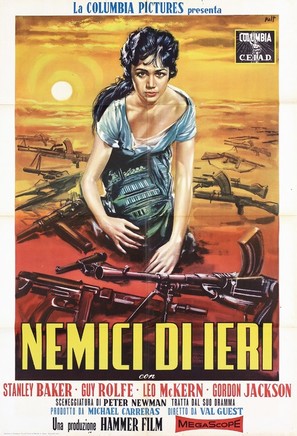 Yesterday&#039;s Enemy - Italian Movie Poster (thumbnail)