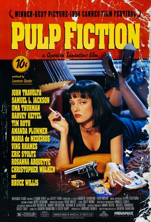 Pulp Fiction - Theatrical movie poster (thumbnail)
